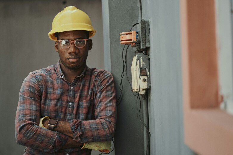 Ingenieur in Nigeria.