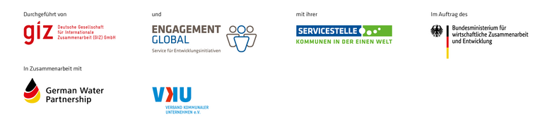 Logos der durchführenden Projektpartner