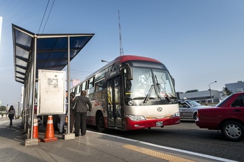Öffentliches Verkehrssystem in Lima. © GIZ