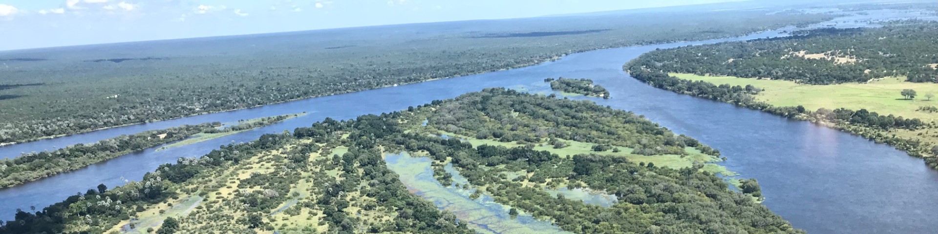 A view of the Zambezi River