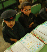 Children in a primary school near Peshawar © GIZ