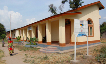 DR Congo. The state is visible once again and able to take action: Rebuilt office of the sector chief in Baraka, Mutambala sector © GIZ