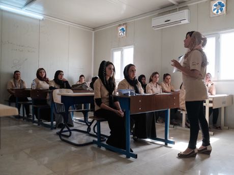 Trainings for health advisers, Northern Iraq