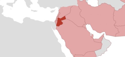  Map of Jordan