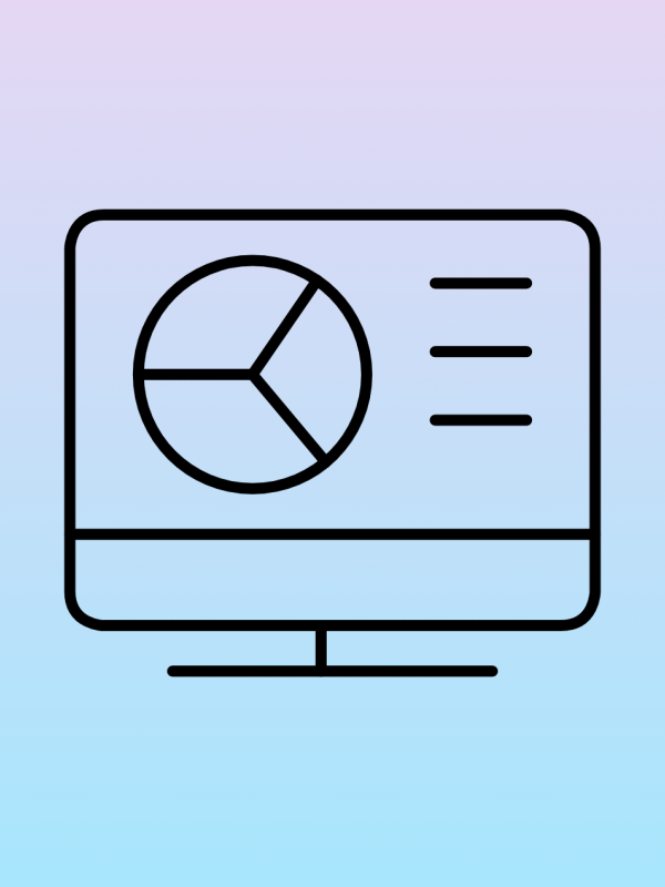 Icon für Daten und Wirkungsmonitoring