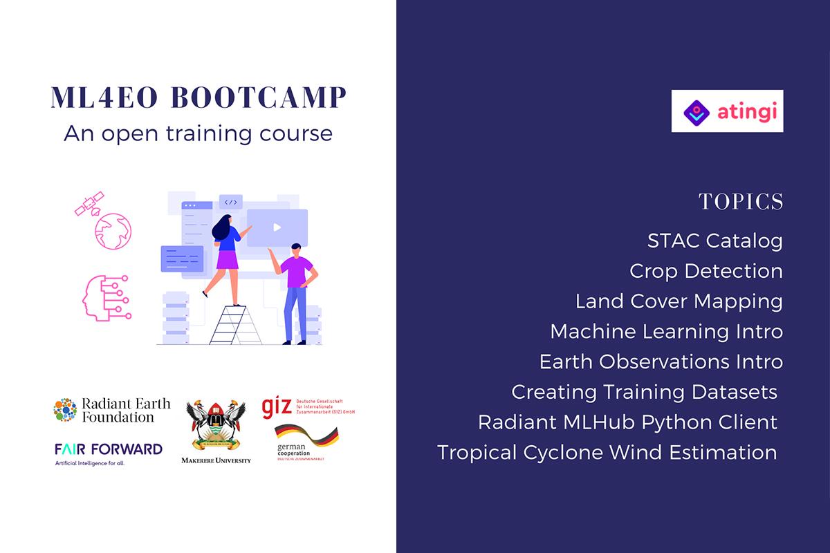 Illustration and text for the ML4EO boot camp