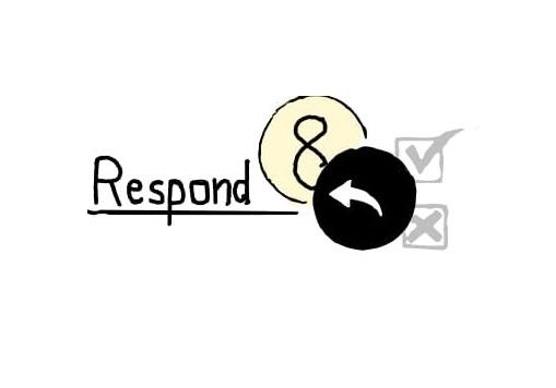 Slide saying "8. Respond"