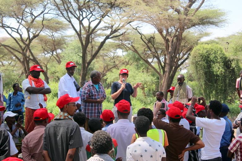 1) Open Day Field Visit to Dry Valley Under Rehabilitation (Afar Region 2016)