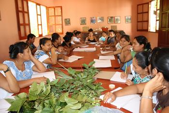 Grupo de mujeres indígenas