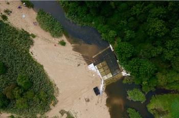 Drohnenaufnahme des Tha Di Flusses im Süden von Thailand. Foto: GIZ