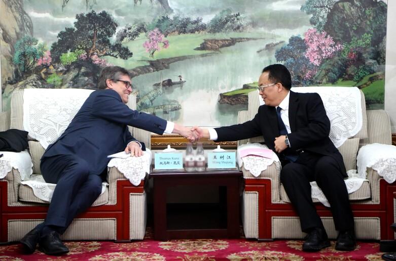 Rechtsdialog zwischen Deutschland und China.