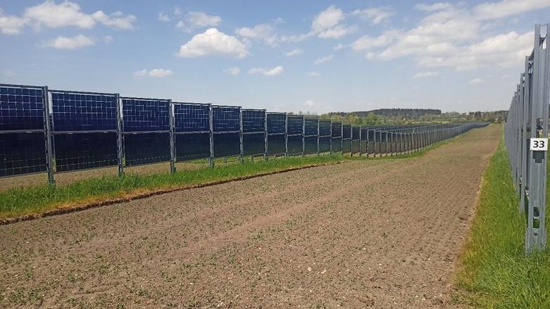 Vertical Agro PV site in Donaueschingen. Photo: GIZ