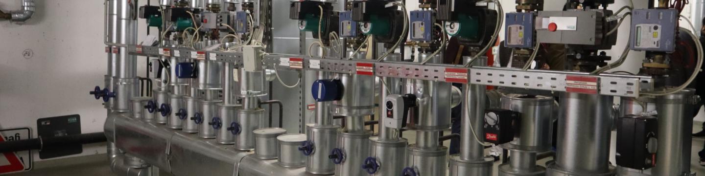 Heizungs- und Kühlungssysteme.