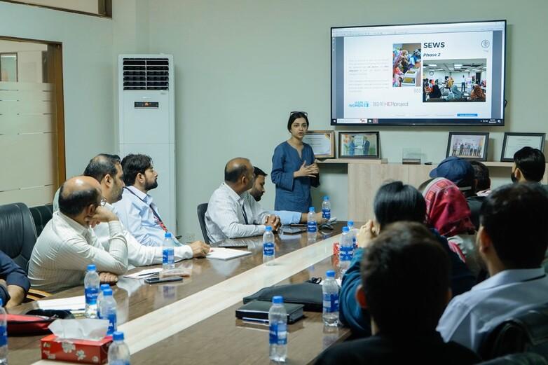 Speakers form partner factory discuss best practices for gender, inclusion, and diversity in the textile & fashion industry.