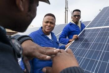 Electricians receive the training they need to become energy efficiency consultants.