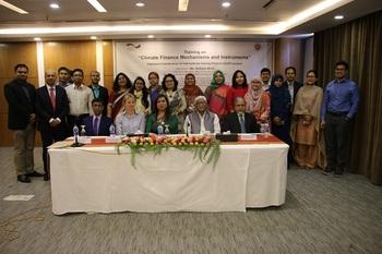 Inauguration ceremony of the Climate Finance Mechanisms and Instruments Training.