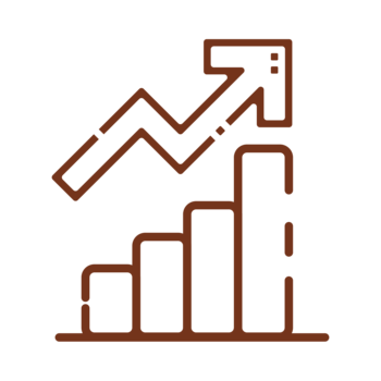Eine Grafik zu wachsenden Zahlen.