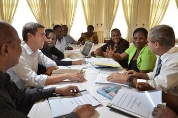Studierende in der Bibliothek, Äthiopien. © GIZ / Heather Oh