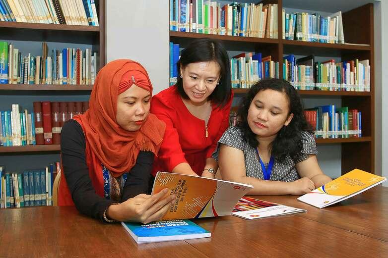 2. Participants at a training event on statistical data dissemination in the ASEAN region. 2013. © GIZ