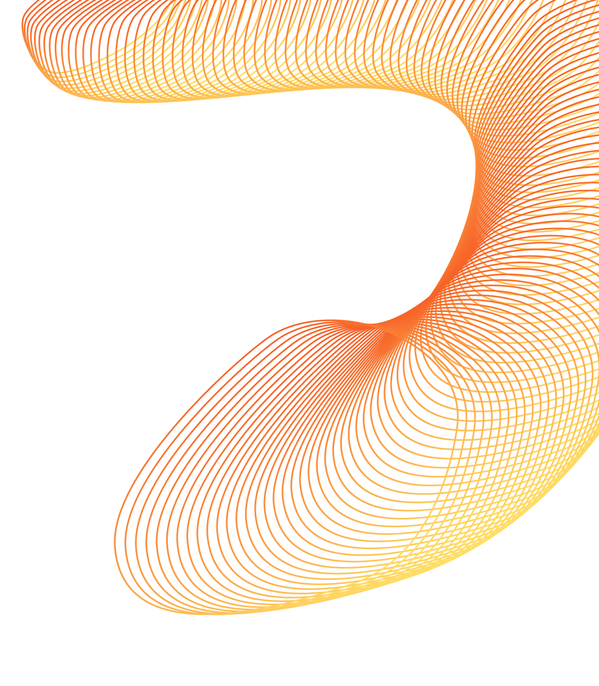 Grafik aus feinen Linien