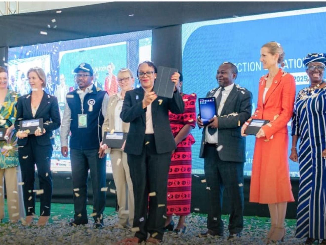 Launch of the election situation room in Malawi 