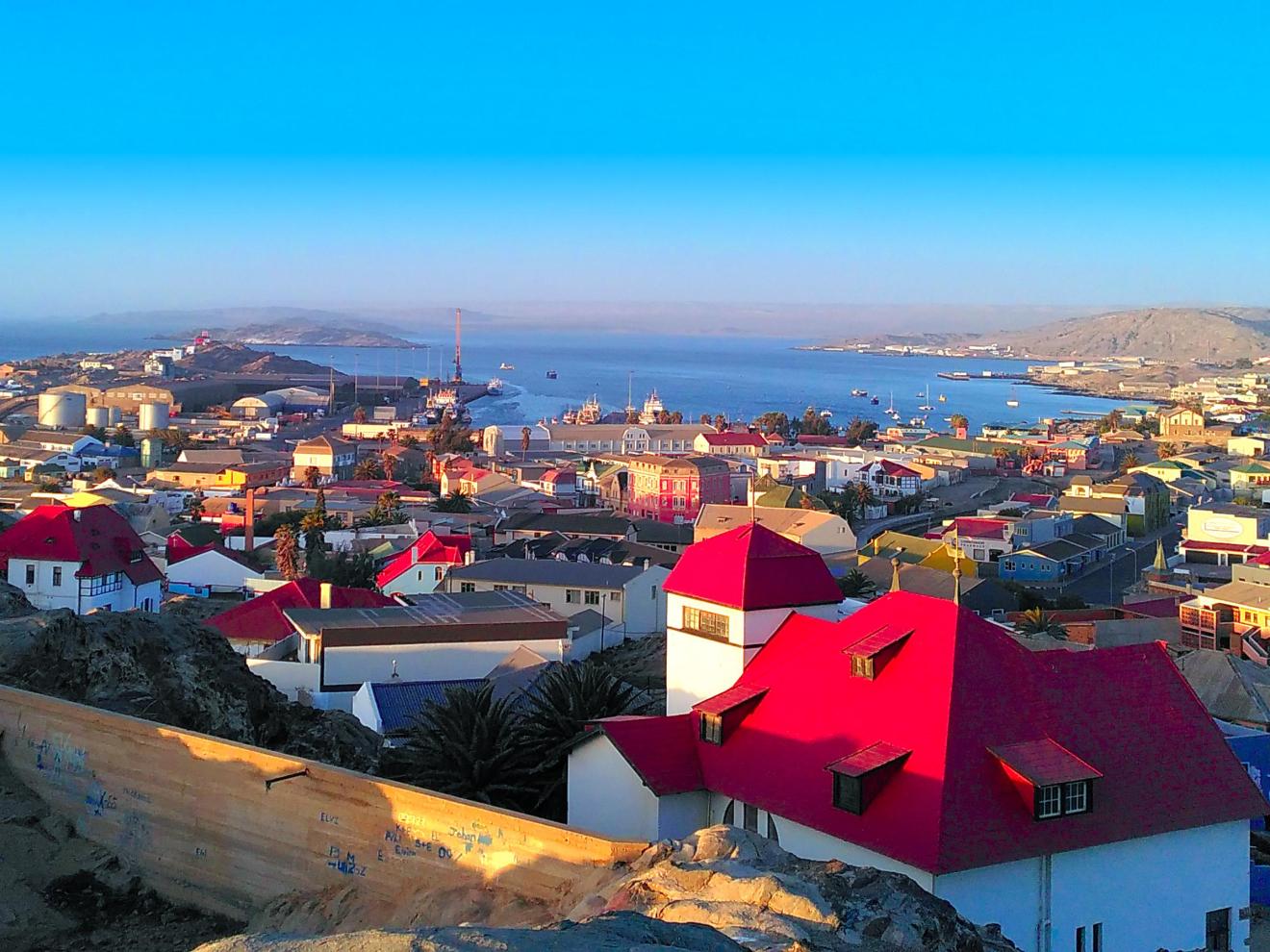 Lüderitz from above