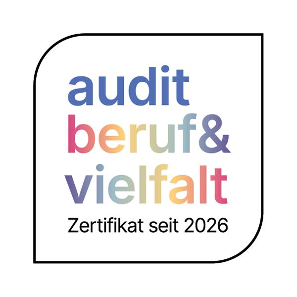 Logo, audit beruf und vielfalt