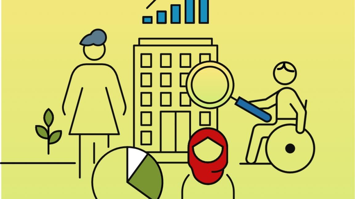 Grafische abstrakte Darstellung für unternehmensweite Evaluierungen