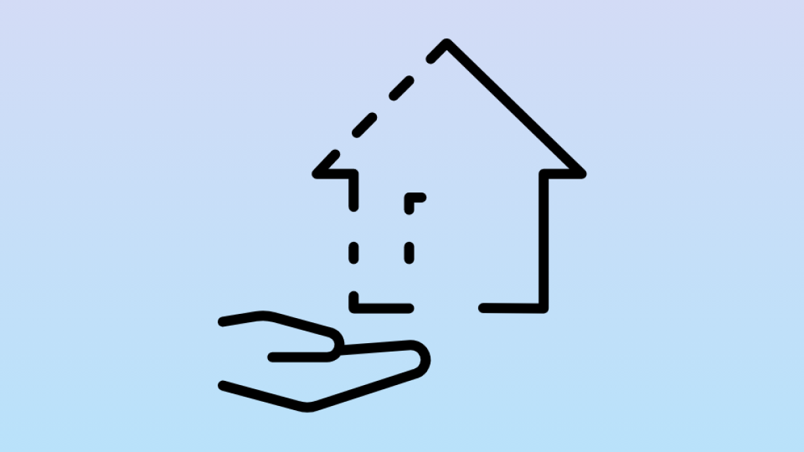 Icon Wiederaufbau, Übergangshilfe, Katastrophenrisikomanagement