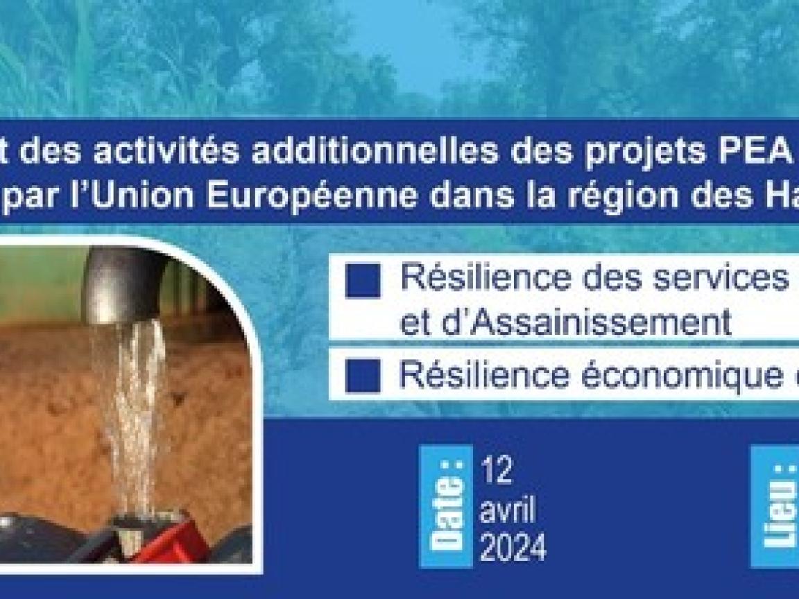Eine Veranstaltungsankündigung der EU und GIZ.
