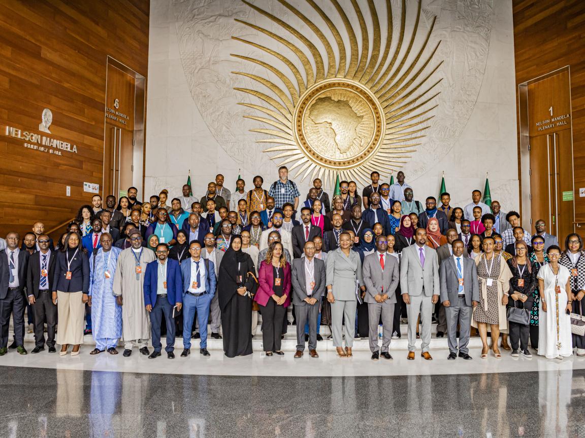 Delegates at Africa Skills Week 2025, held at the African Union Commission Headquarters in Addis Ababa, Ethiopia