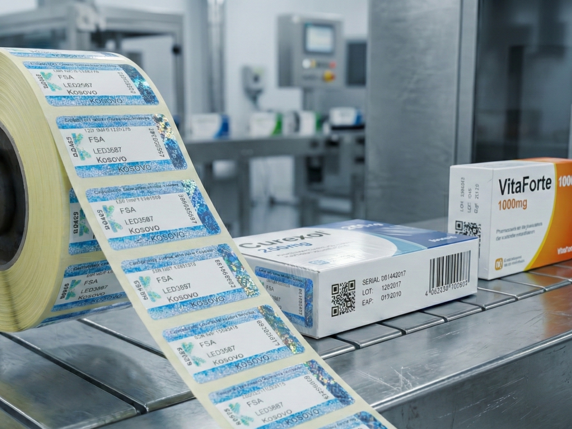 Production of pharmaceutical products in Kosovo.