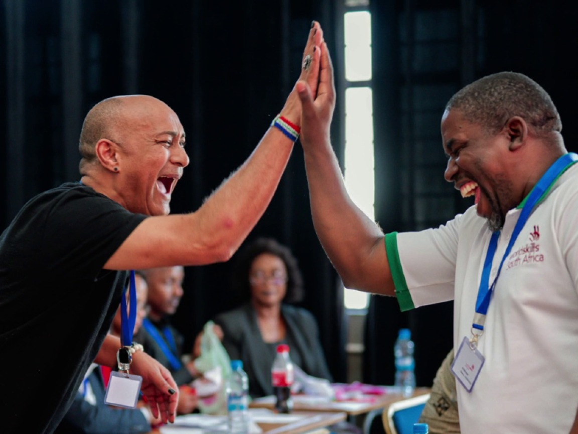 Trainers and Trainees at World Skills Africa Workshop