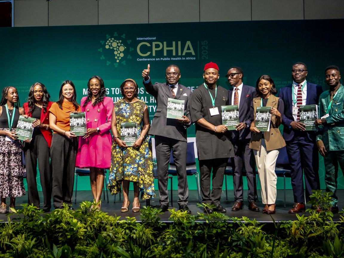 YES Health Strategy Launch Ceremony, at the International Conference on Public Health in Africa (CPHIA 2025), Durban, South Africa.  