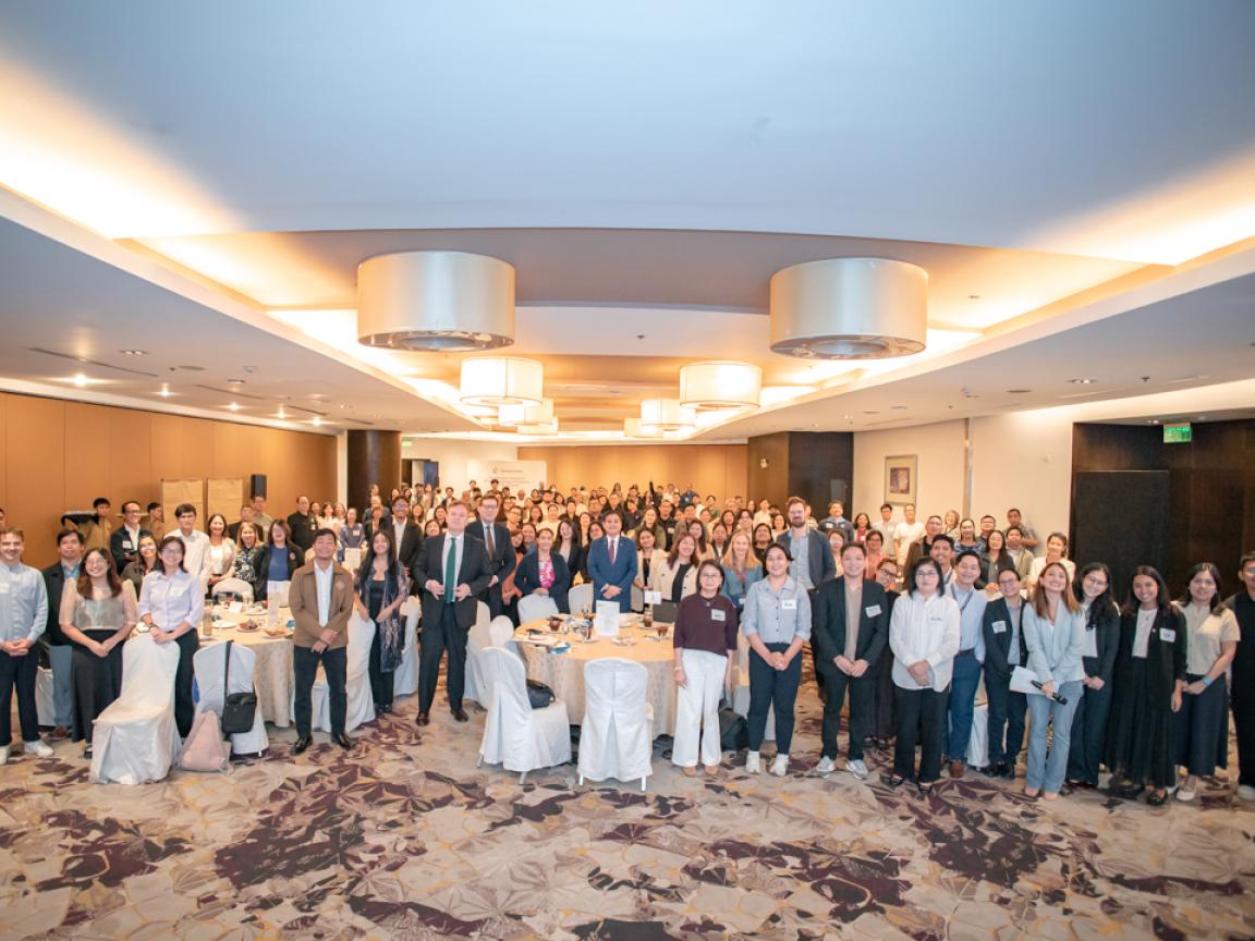 Members of the different technical working group attending the conference