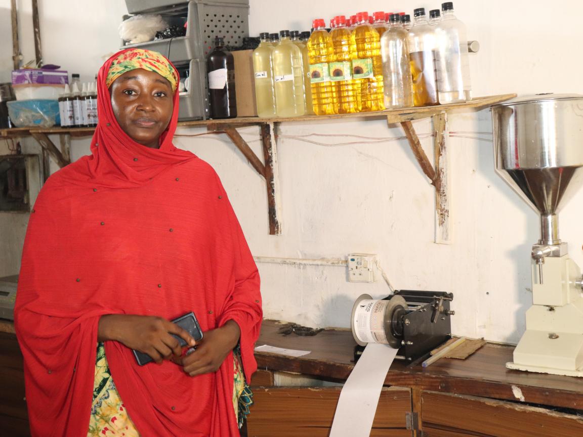 Fatimah Zarah Usman, Founder and CEO of Nature’s Sleek Ltd.