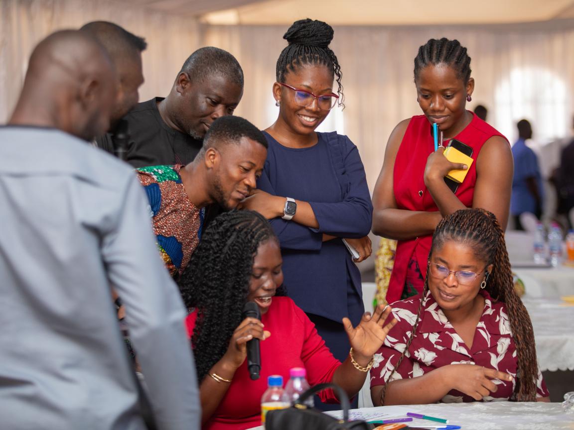 participants at a workshop