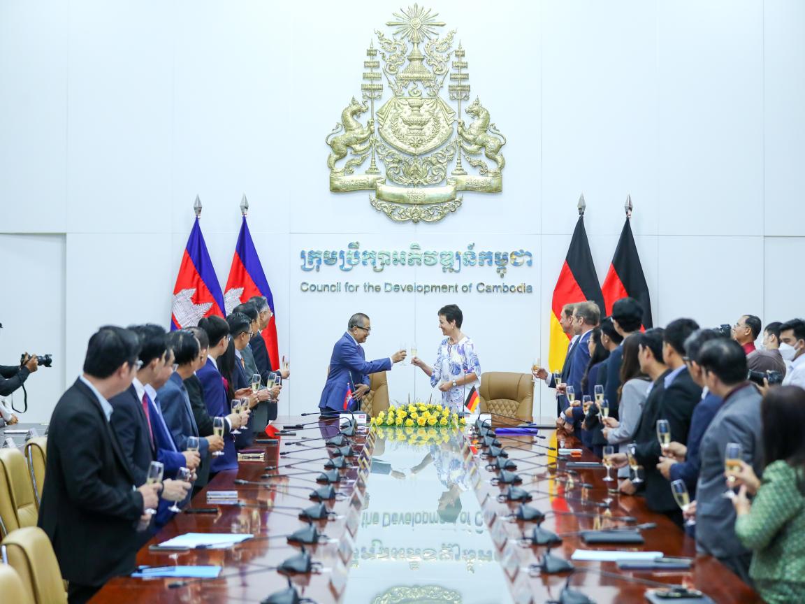 Germany and Cambodia sign Implementation Agreement on stronger Economic Cooperation