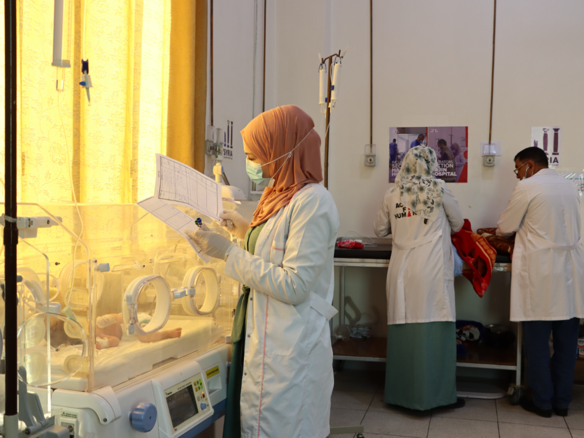 Ärztin in einem syrischen Krankenhaus