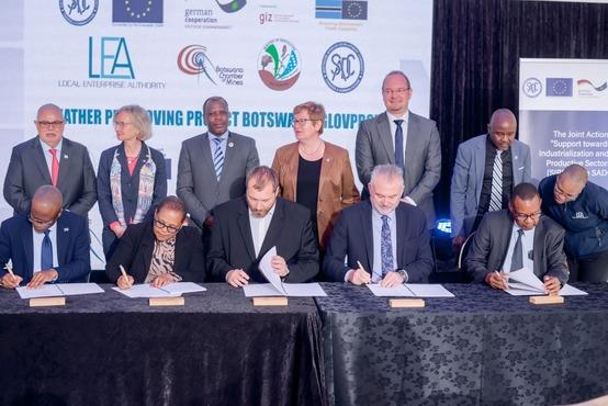 Boosting Local Leather Manufacturers in Botswana