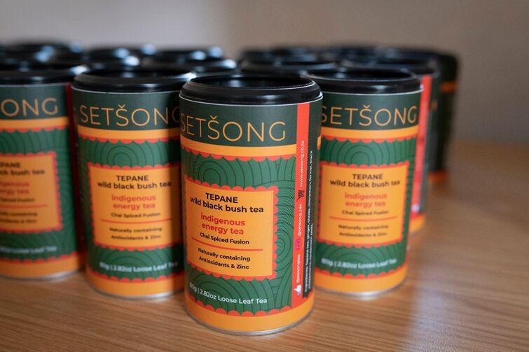 Product: TEPANE wild black bush tea, indigenous energy tea