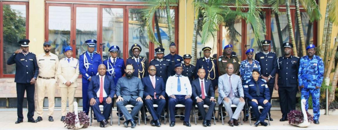 Workshop participants during the first Police Professional Staff Training 