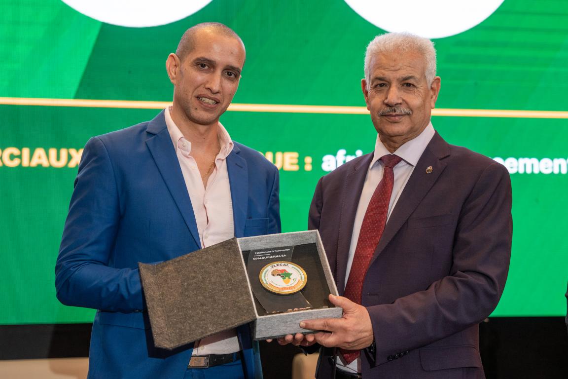 Opalia Recordati Laboratories, leading exporter under AfCFTA, honoured by the Tunisian Minister of Trade 