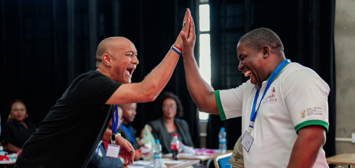 Trainers and Trainees at World Skills Africa Workshop