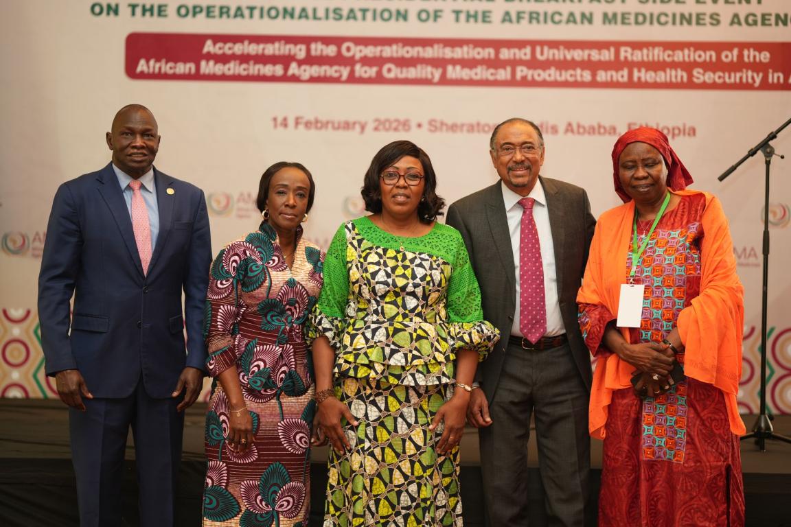 Delegates at the AMA Presidential Breakfast, AU Summit 2026