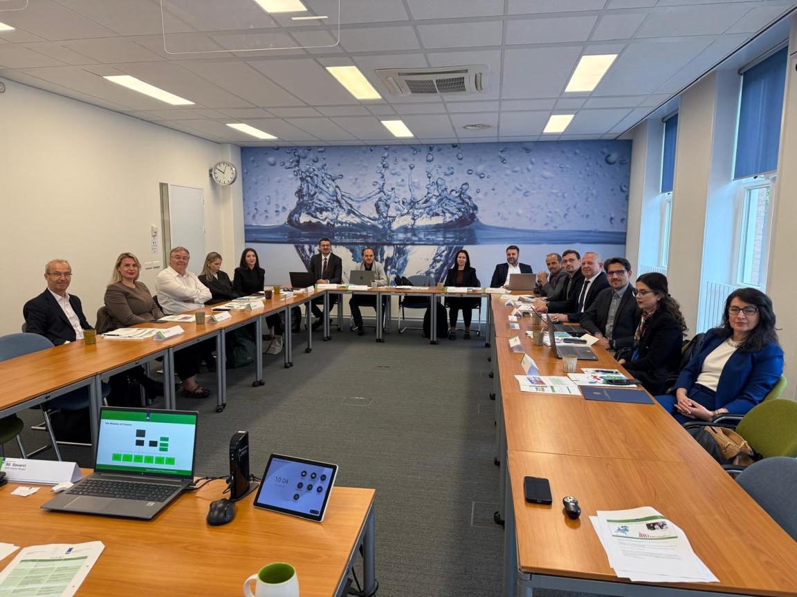 Kosovo and Dutch delegation on the exchange meeting 