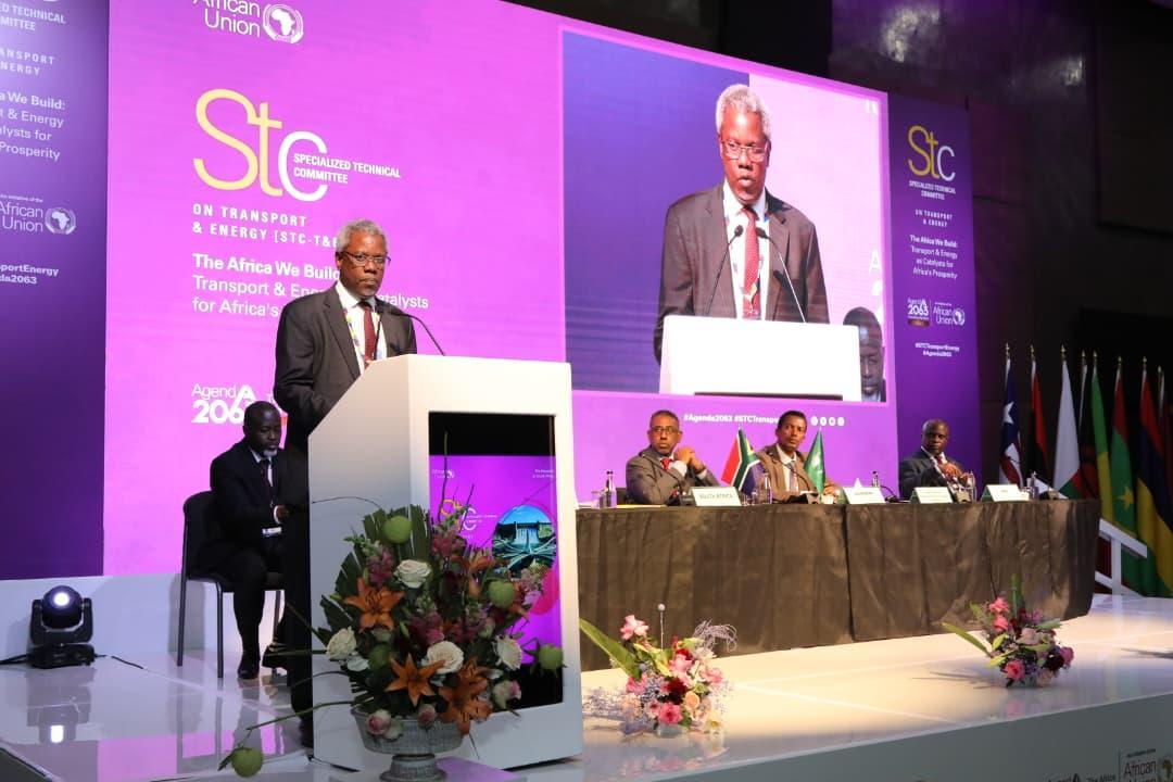Delegates participate in discussions during the African Union Specialized Technical Committee on Transport, Transcontinental and Interregional Infrastructure, Energy and Tourism, May 2026. 