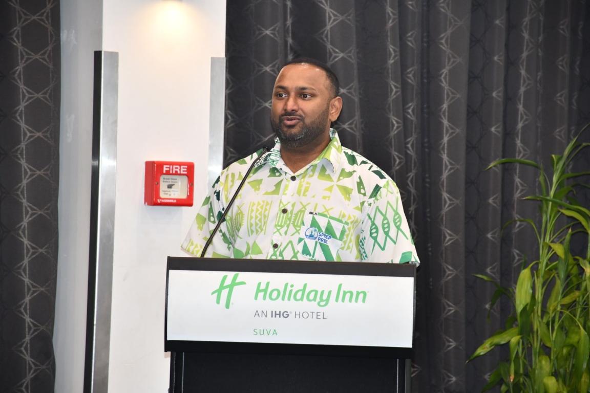 Zullah Mohhamed, SPREP’s Pollution Adviser