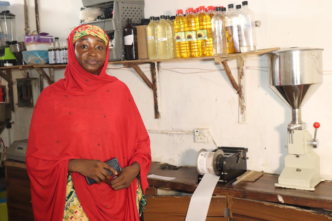 Fatimah Zarah Usman, Founder and CEO of Nature’s Sleek Ltd.