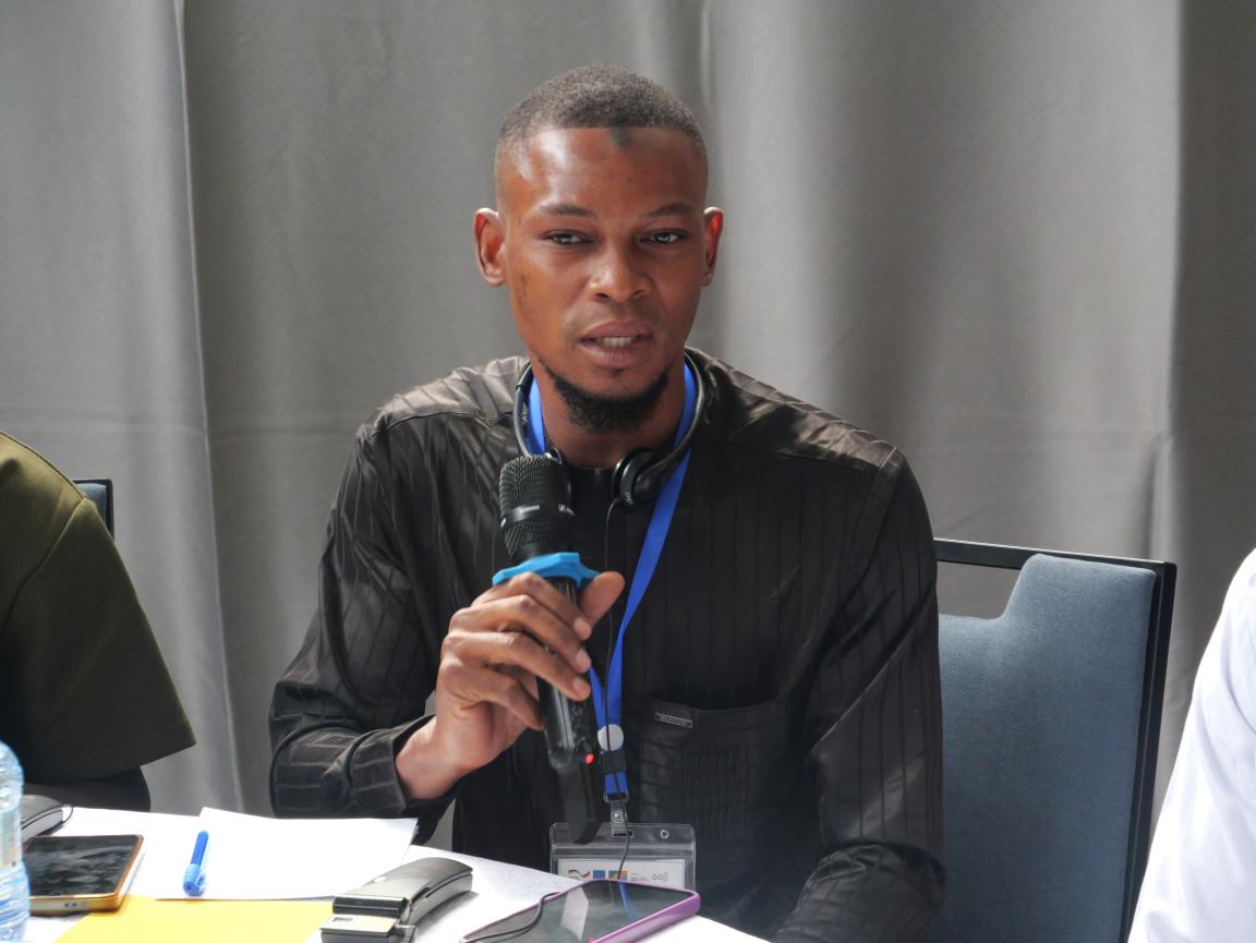 Participant speaking